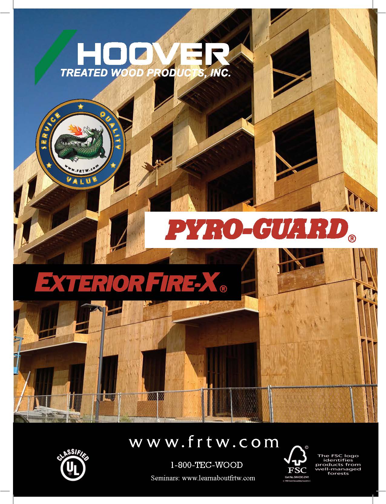 PyroGuard® Fire Retardant Treated Lumber &amp; Plywood