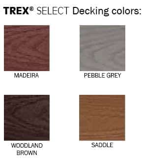 Trex Select Decking Fl Mi Weekes Forest Products